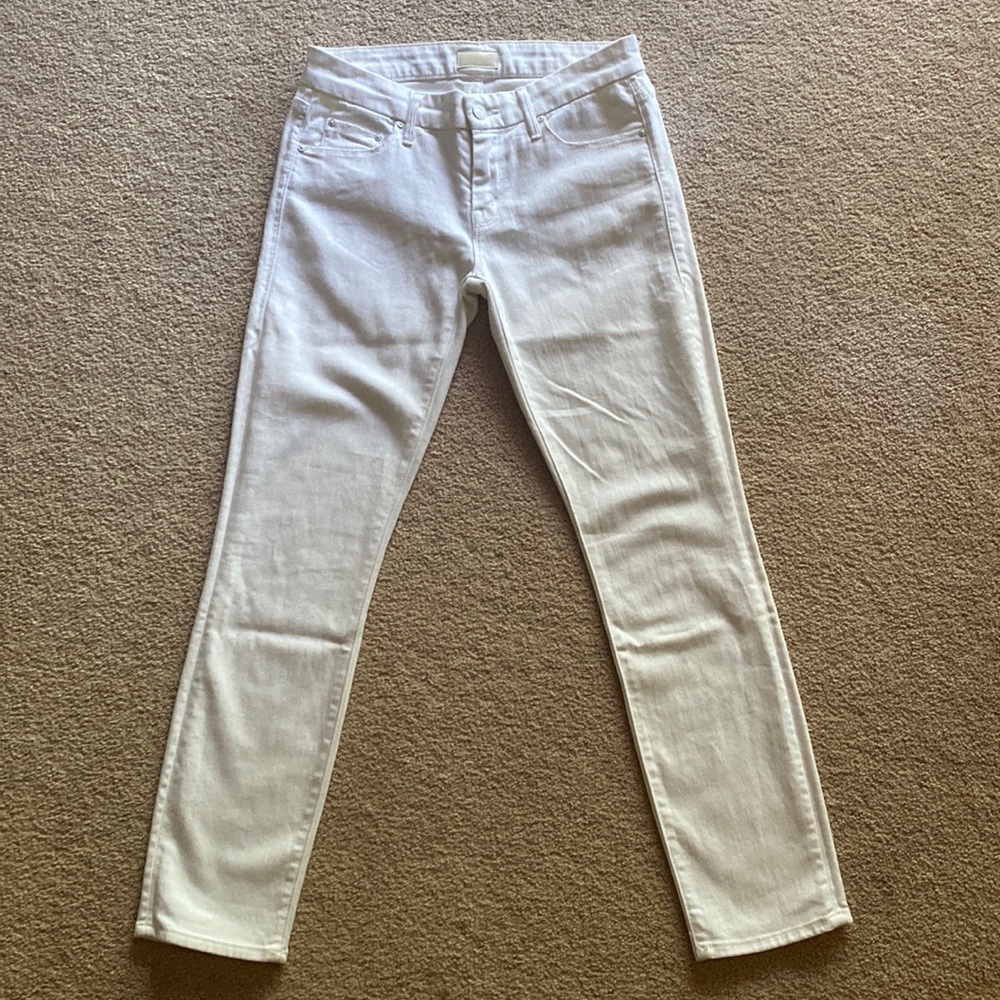 Mother jeans white